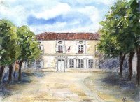 Dessin de la mairie de Sigogne