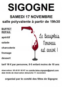 AFFICHE BEAUJOLAIS