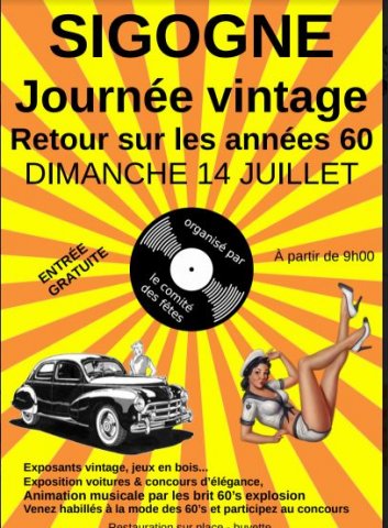 JOURNNE VINTAGE DU COMITE DES FETES