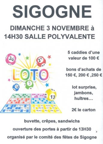 AFFICHE LOTO