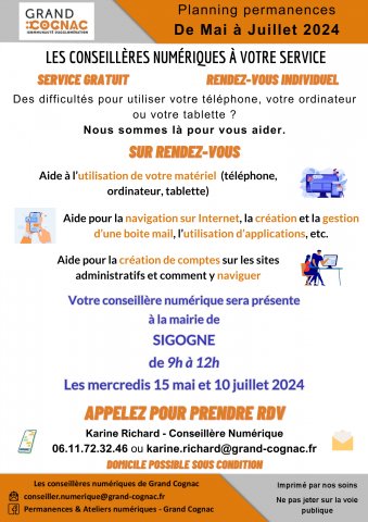 PERMANENCES NUMERIQUES AVRIL 2024