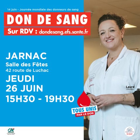 DON DE SANG 14 JUIN