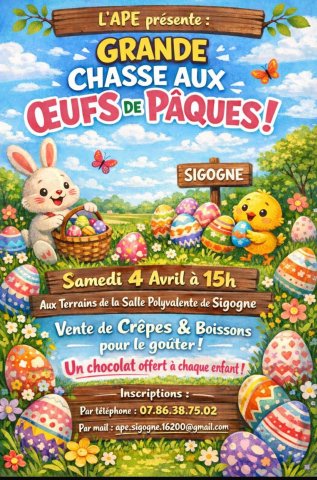 APE CHASSE AUX OEUFS